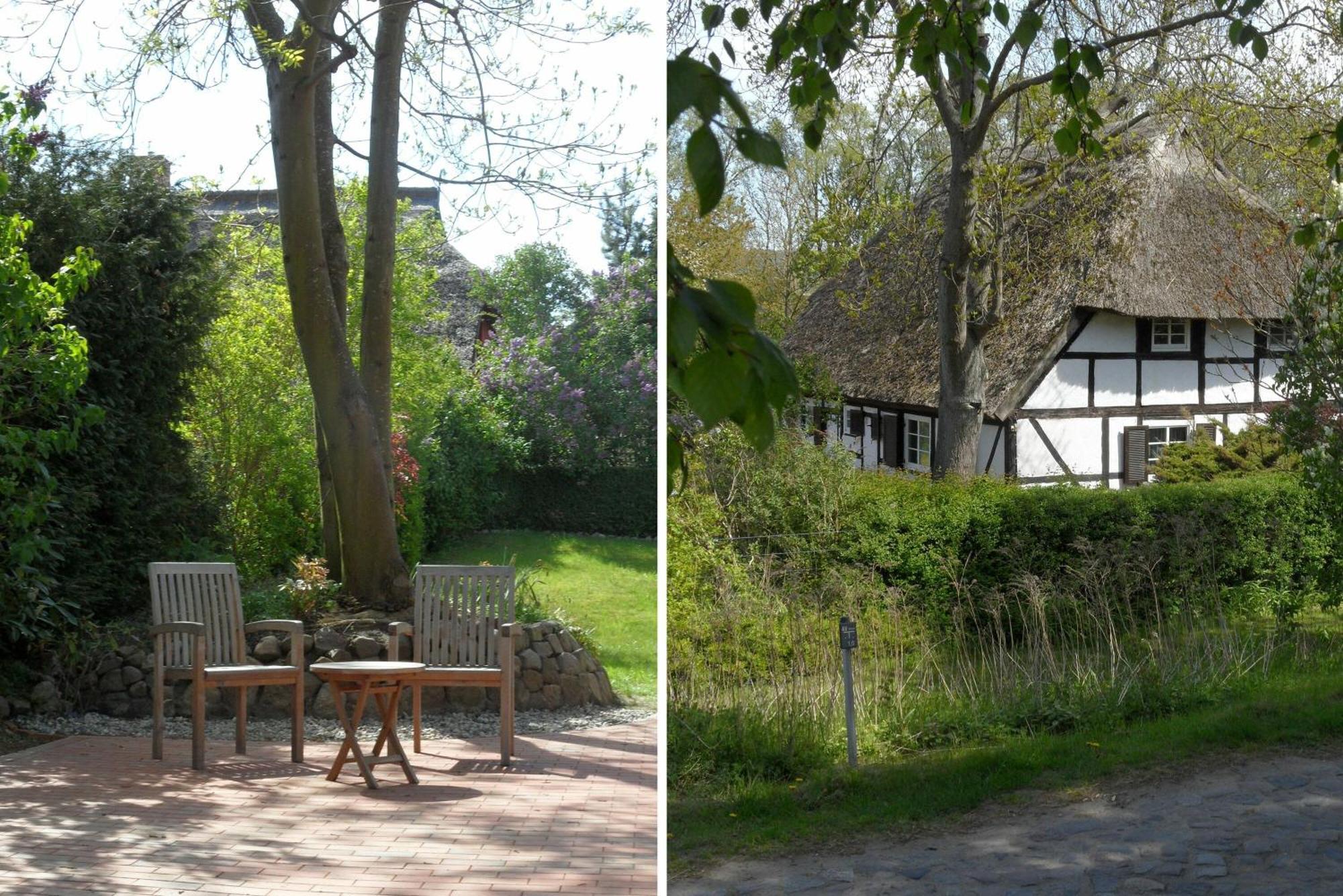 Ferienhaus Preetz 1A - Idylle Unter Reet Burtevitz Екстериор снимка